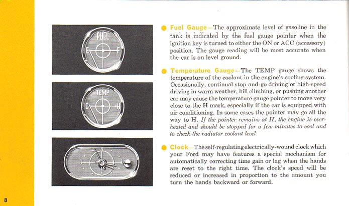1960 Ford Owners Manual Page 21